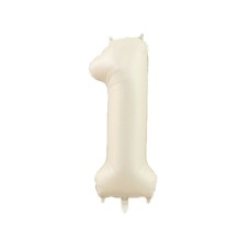 75 Cm 1 Krem Renk Folyo Balon