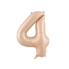 75 Cm 4 Karamel Renk Folyo Balon