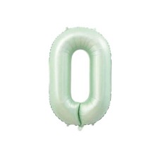 75 Cm 0 Mint Renk Folyo Balon