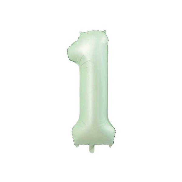75 Cm 1 Mint Renk Folyo Balon