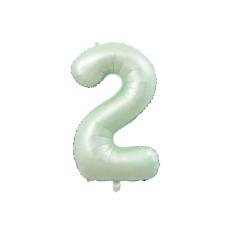 75 Cm 2 Mint Renk Folyo Balon