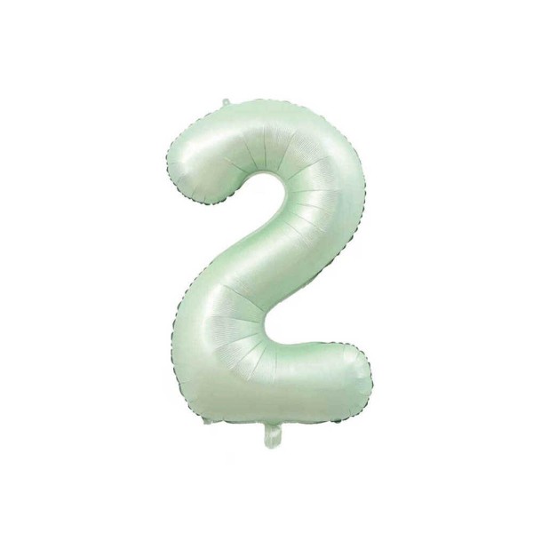 75 Cm 2 Mint Renk Folyo Balon