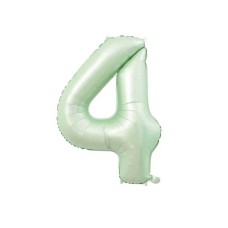 75 Cm 4 Mint Renk Folyo Balon