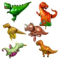 6'lı Dinozor Folyo Set Balon 6'lı Dinozor Folyo Set Balon