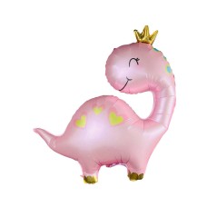 Pembe Dinozor Folyo Balon Pembe Dinozor Folyo Balon