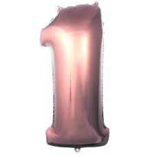 1 Rose Gold 100 cm Folyo Balon 1 Rose Gold 100 cm Folyo Balon