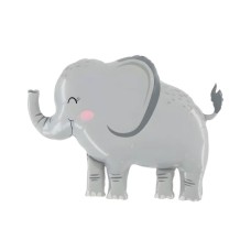 Gri Fil Folyo Balon Gri Fil Folyo Balon