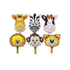6'lı Safari Set Folyo Balon 6'lı Safari Set Folyo Balon
