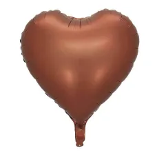 Çikolata Kalp Folyo Balon 40 Cm
