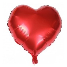 Kırmızı Kalp Folyo Balon 40 Cm